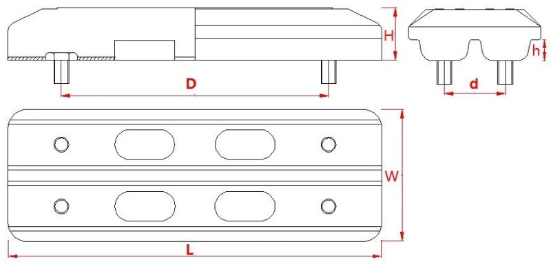 Kobota Rubber Pad for K110, K110-3 K120-3 K135us, K135us-3 Kx199m-3