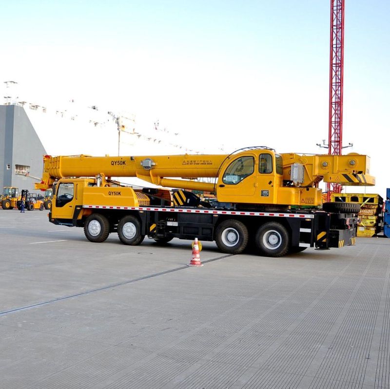 Popular 50 Ton Truck Crane Mobile Crane Qy50kd