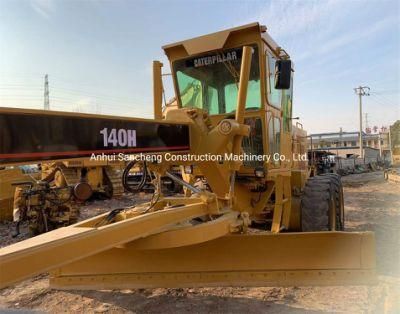 Used Cat 140h Motor Grader Caterpillar 140g/140K Construction Machinery Road Grader