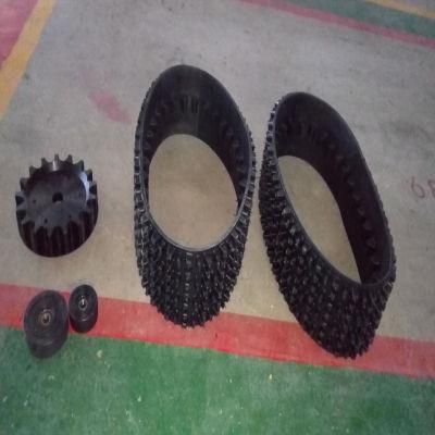 Snowmobile Mall Snow Rubber Crawler Track for Winter Direct Factory Price