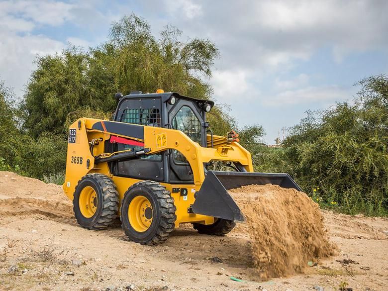 Chinese Front End Loader Small Skid Steer Loaders 255f