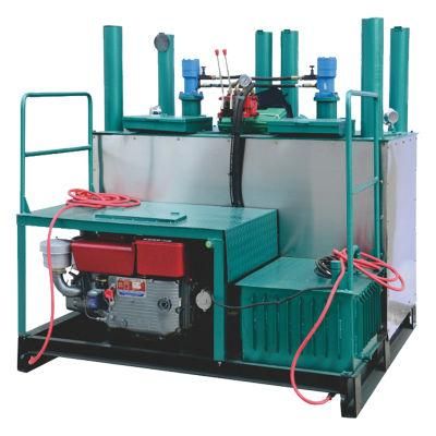 High Quality Double Cylinder Hot Melt Paint Melting Boiler Kettle; Thermoplastic Melting Machine