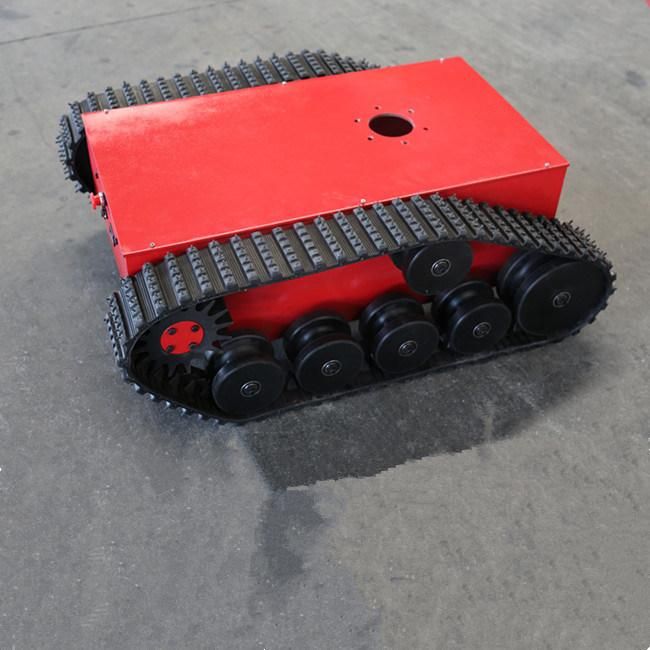 Rubber Track Undercarriage with Remote Control for Small Machine (42"X31"X15")