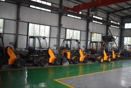 China Brand New Mini Telescopic Agricultural Loader CE Loader with Mini Digger Attachments for Sale