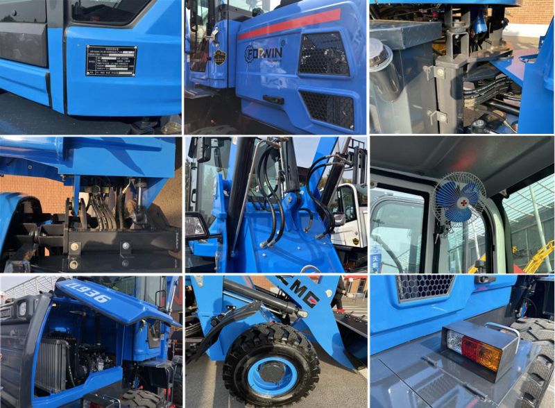 Construction Machinery Equipment 1t 1.2t 1.5t 1.8t 2t 2.5t 3t 5t Small Front End Shovel Compact Bucket Hydraulic Mini Wheel Loader