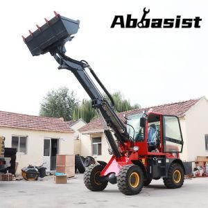 AL1600T Telescopic 1.6ton Quick Hitch Wheel Loader Torque Convertor in Farm