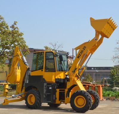 Forload Brand Wz30-25 Mini Backhoe Wheel Loader, Tractor Loader Bucket for Sale