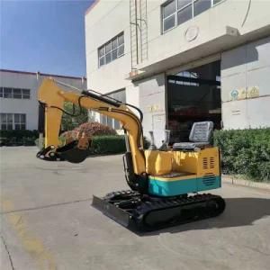 New Updated Garden Machine Mini Digger 1.8t Crawler Hydraulic Mini Excavator for Sale