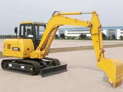 Shantui Crawler Excavator 5t Se50-9 with Quick Hitch