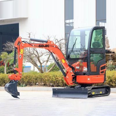 Hot Sale 1.8ton 2.2ton Mini Bagger Digger Mining Mini Excavator