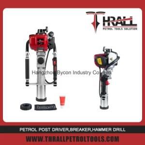 Portable powerful petrol post driver gasoline pile driver
