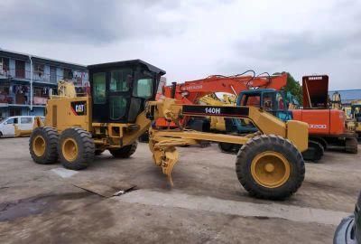 Used Motor Grader Earth Moving Good Work Condition Original Cat Low Price/Used 140g 140h 140K 120h Grader