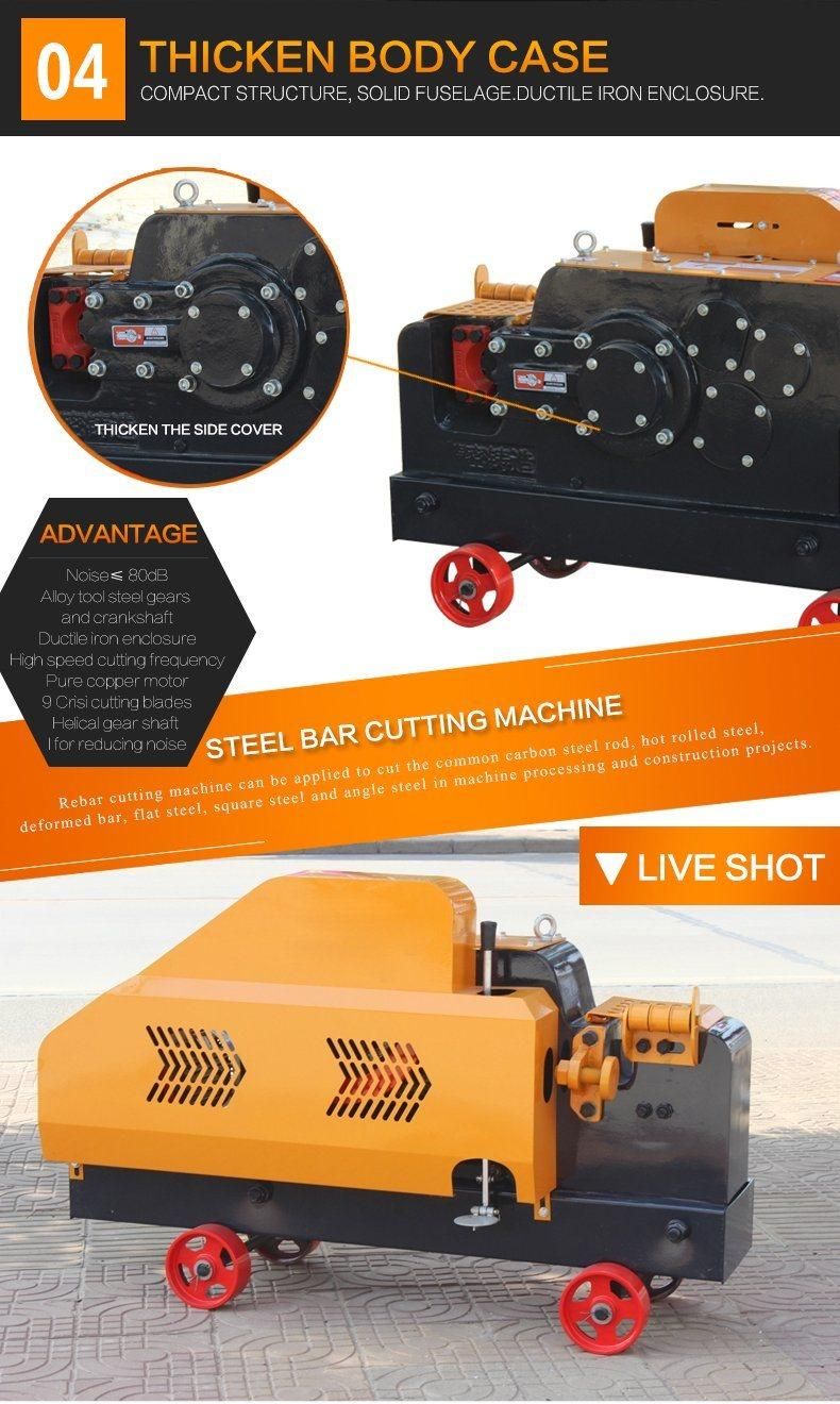 40mm Iron Rod Cutting Machine /Rebar Cutter /Steel Rod Cutter