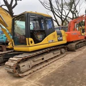 Used Japanese Excavator PC130 for Sale/Second Hand Crawler Excavator Komatsu PC 130