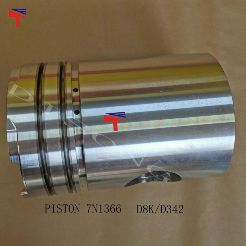 High-Performance Diesel Engine Engineering Machinery Parts Piston 7n1366 for Construction Bulldozer Parts D8K Engine Parts D342 Generator Set