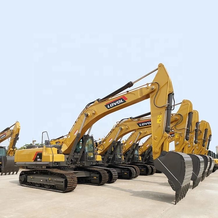 Hydraulic Crawler Excavator Lovol 33ton Digger Fr330d