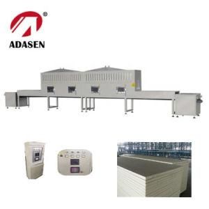 China Jn-40kw Tunnel Microwave Building Materials Drying and Sterilizing Machine for Fire-Proofing Material