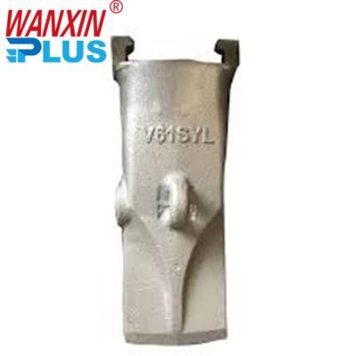 Construction Machinery Fork Loader Spare Part Casting Steel Bucket Tooth V61syl