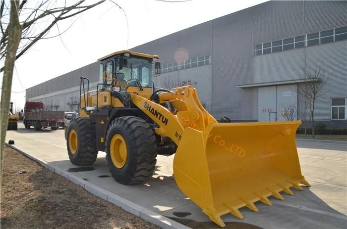 Earth Moving Machinery 5t Weight Shantui SL56h Wheel Loader for Sale