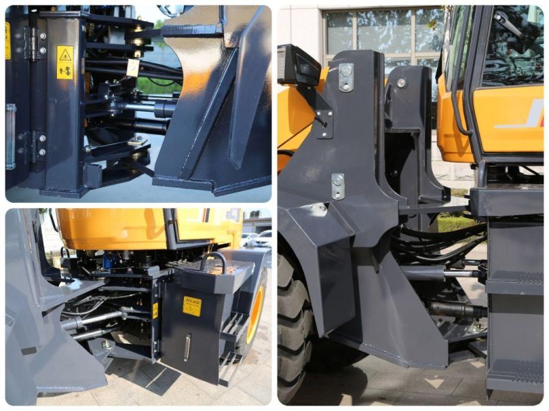 Multi-Function 2.2ton LG939 Lugong Chinese Hand Operated Loader with Option