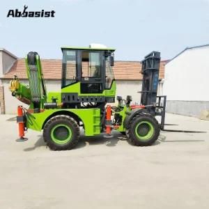 Abbasist ALC40-30 Hydraulic 3ton Diesel Forklifts backhoe in China for Sale