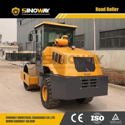 6 Ton Vibrating Roller Sinomach Mini Road Roller on Sale