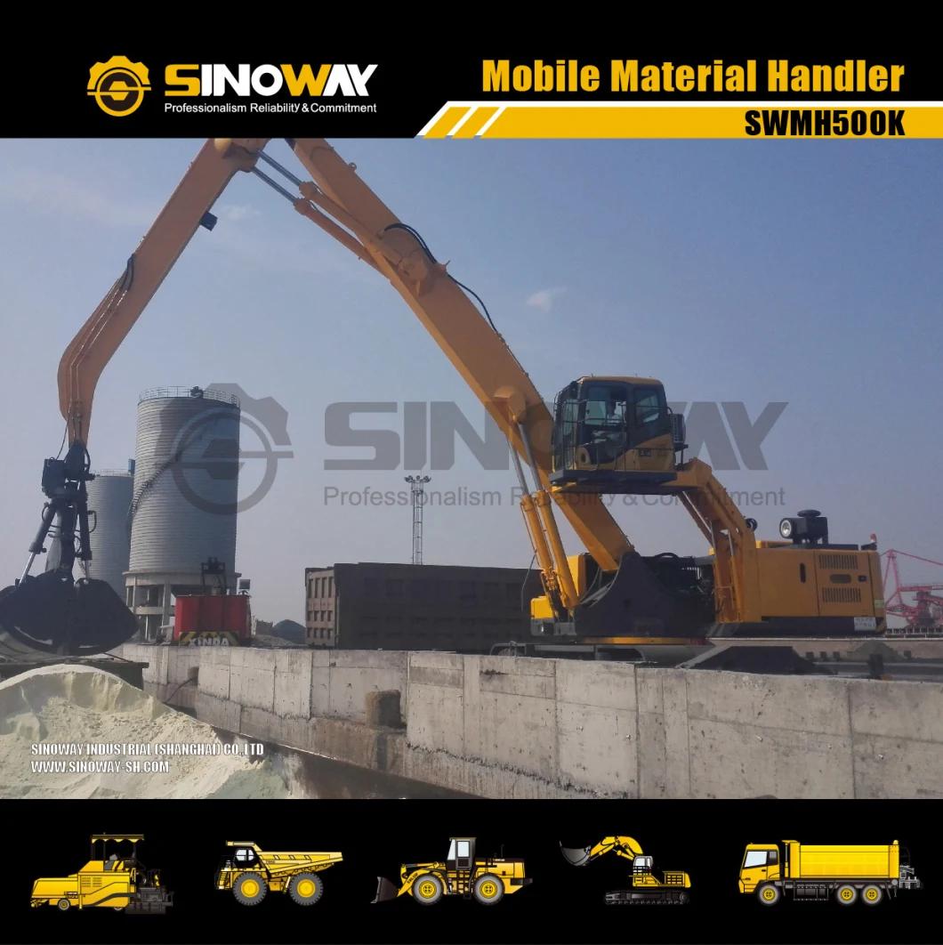 Top Brand Sinoway 50ton Mobile Material Handling Equipment for Sale