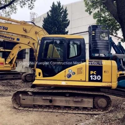 Used Komatsu PC120/PC128/PC130/PC138/PC200/PC210/PC220/PC240 Crawler Excavator with Hydraulic Breaker Line and Hammer in Good Condition