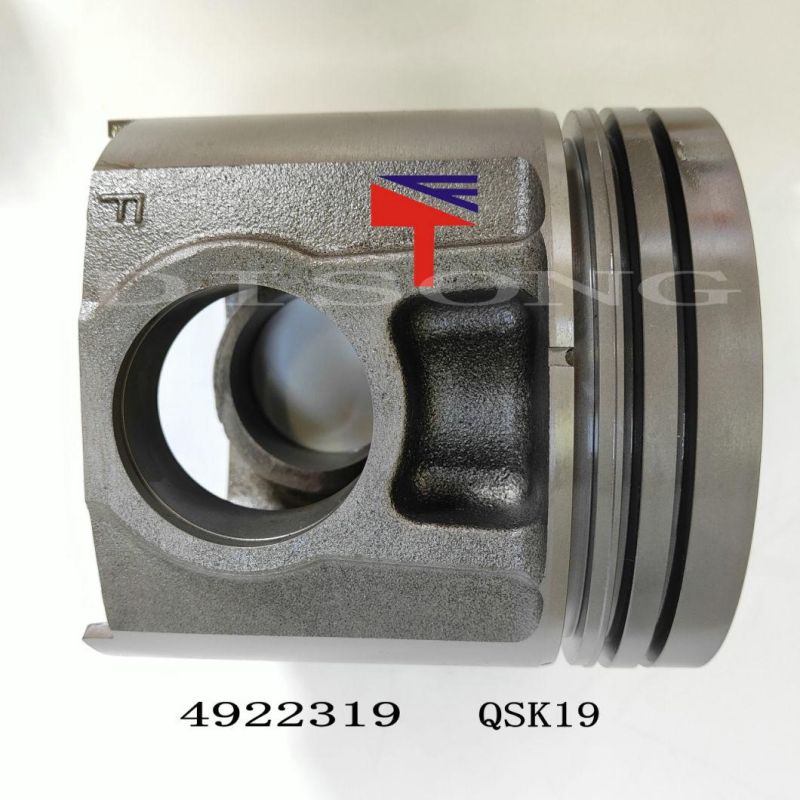 High-Performance Diesel Engine Engineering Machinery Parts Piston 4922319 for Engine Parts Qsk19 Dac FC Generator Set