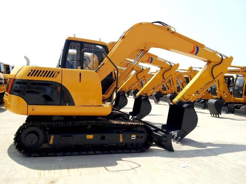 Ze75e 7.5ton 0.3 Cbm Mini Hydraulic Digging Crawler Excavator Price