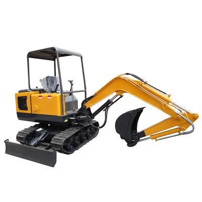 Long Warranty Period Small Garden Excavator Bucket Mini Excavator 800kg