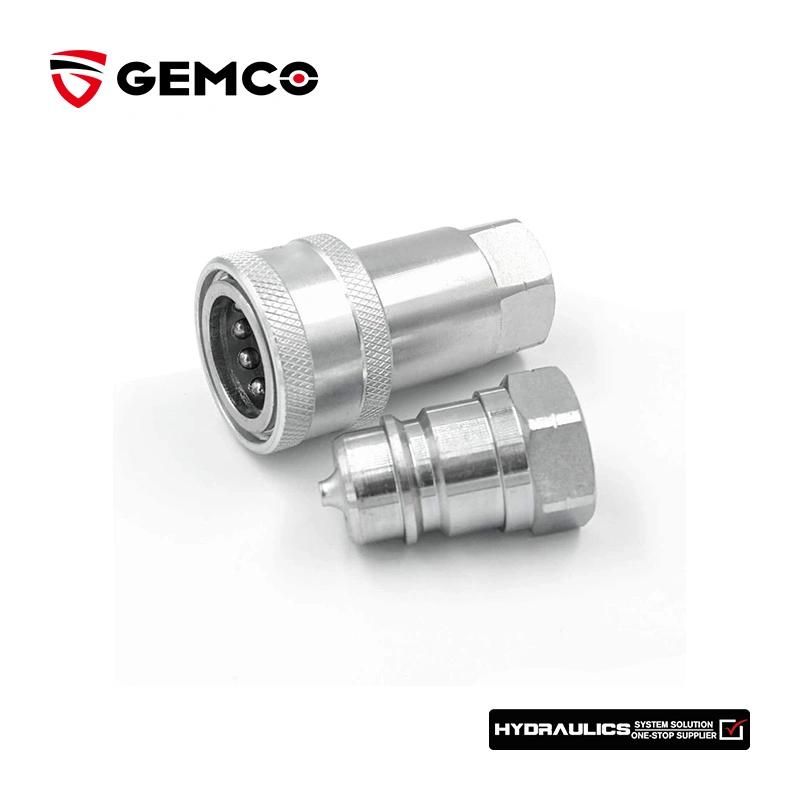 Close Type Quick Coupling / Stainless Coupler / Steel Hydraulic Quick Coupler / Hydraulic Quick Connect Fitting