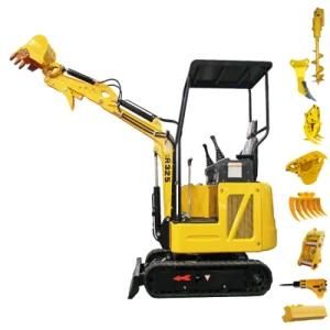 Mini Hydraulic Crawler Excavator Chinese Heavy Equipment Home Agricultural Farm Crawler Mini Excavator