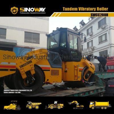 Popular 8ton Combi Roller Tandem Vibratory Asphalt Combination Road Roller