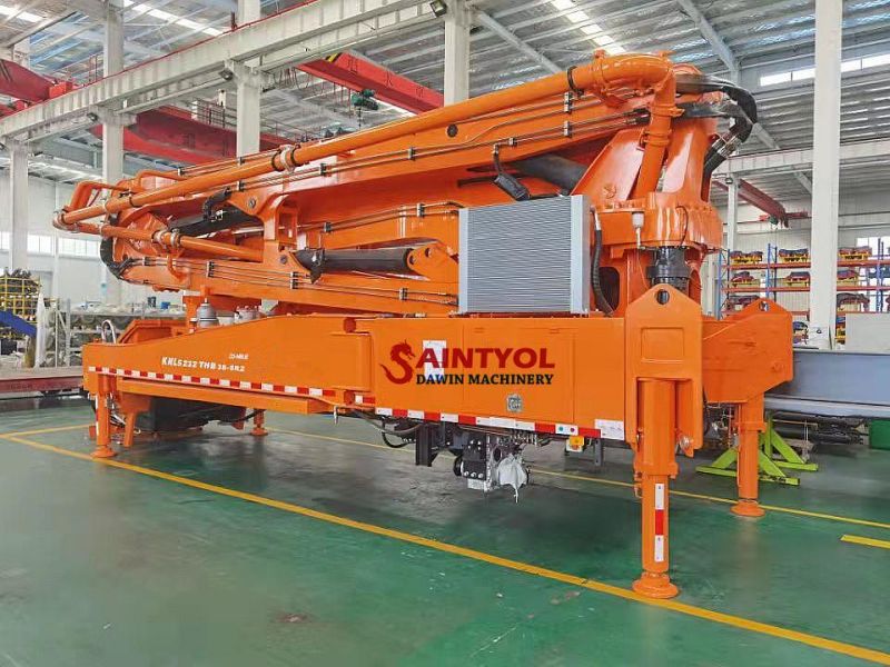 38m Truck Mounted Boom Concrete Pump Truck Upper Part Without Chassis