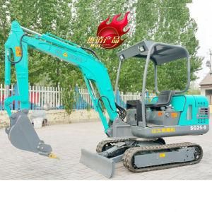 CE Towable Backhoe Crawler Hydraulic Compact Small Excavators