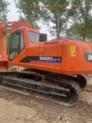 Used Doosan Dh220LC-7 Excavator / Doosan Dh150 Dh220 Excavator