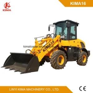 Kima16 Small Frond End Loader 1.6 Ton with Ce Disc Brake