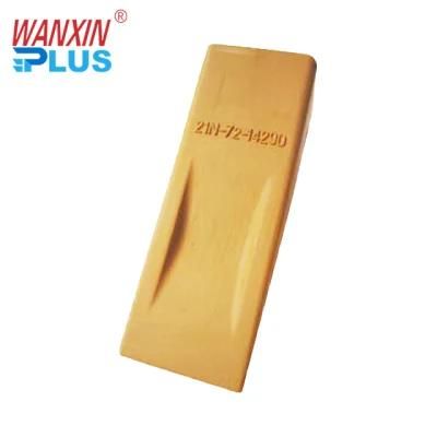 Construction Machinery Excavator Spare Part Casting Steel Bucket Tooth 21n-72-14290 for J1250