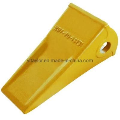 Model Excavator Rock Chisel Type Bucket Teeth PC200 for Excavator Parts