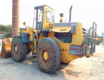 Used Komatsu Wa470-3 Wheel Loader Construction Machinery