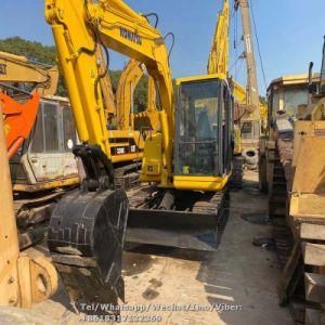Good Condition Used Komatsu PC55 PC60 PC60-7 5 Ton 6 Ton Crawler Excavator