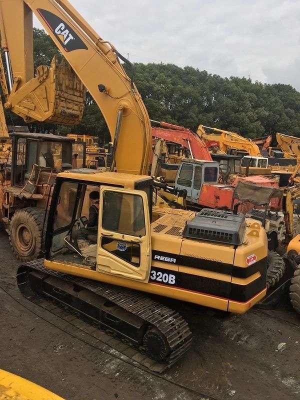 Cheap Price Used Hydraulic Original Cat320b Excavator with High Quality