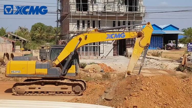 XCMG 21 Ton Excavator Xe215c and Xe215D China New Crawler Excavator Price