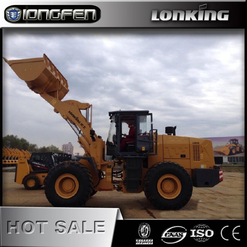 Mining Earth Moving Good Condition 6 Ton 7ton 8ton 9ton 10ton Cummins Weichai Engine Wheel Loader Used New Lonking 856