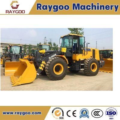 Chinese 5ton Zl50gv Front Wheel Loader with Euro III Engine Cheaper Price on Sales