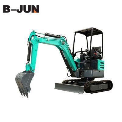 Small Excavator Chinese Mini 2.2 Ton Trenching Machine Mini Digger Digging Equipment