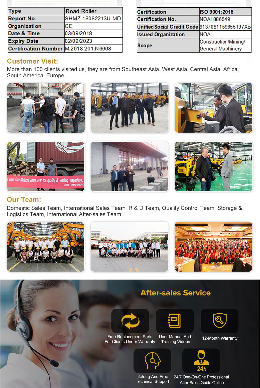 Cheap Price Stock Available 3.5 Ton Vibratory Road Roller
