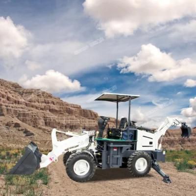 Hot Sell 1.0ton Backhoe Loader with 0.4m3 Loader Bucket Capacity