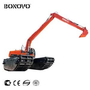 Bonovo Floating Pontoon Undercarriage, Amphibious Excavator